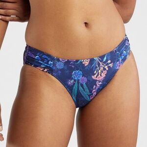 NWT Title Nine Ruched Bikini Bottom - Size Large